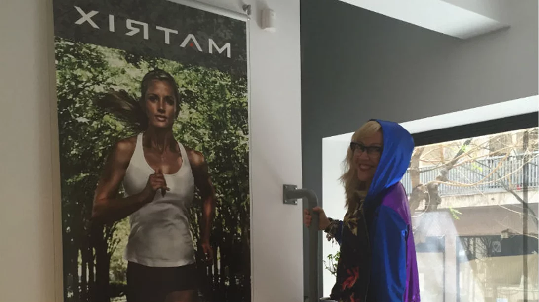 Η Αλεξάνδρα Κατσαίτη σχεδιάζει για τη Matrix Fitness!